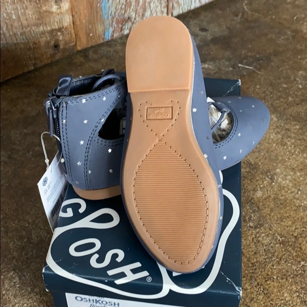 Girls OshKosh Karlie Navy Dress Shoes